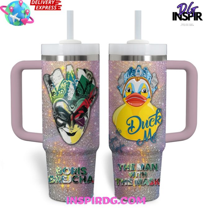 Boris Brejcha Music Custom Stanley Quencher 40Oz Stainless Steel Tumbler - Image 2