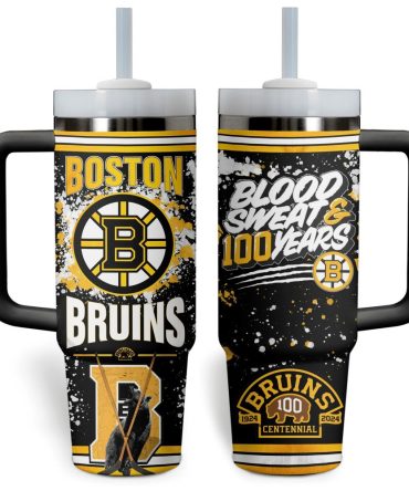 Boston Bruins Nhl Custom Stanley Quencher 40Oz Stainless Steel