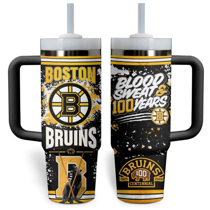 Boston Bruins Nhl Custom Stanley Quencher 40Oz Stainless Steel