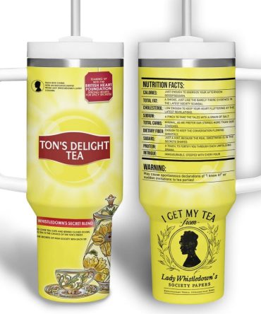 Bridgerton Tv Series Custom Stanley Quencher 40Oz Stainless Steel Tumbler