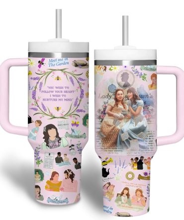 Bridgerton Tv Series Custom Stanley Quencher 40Oz Stainless Steel Tumbler