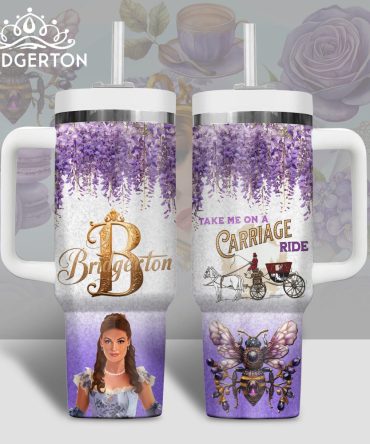 Bridgerton Tv Series Custom Stanley Quencher 40Oz Stainless Steel Tumbler