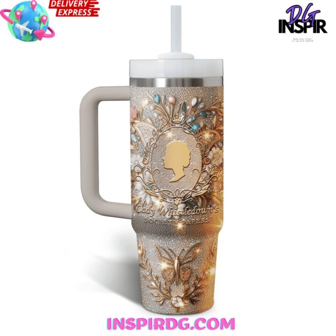 Bridgerton Tv Series Custom Stanley Quencher 40Oz Stainless Steel Tumbler - Image 2