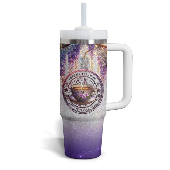 Bridgerton Tv Series Custom Stanley Quencher 40Oz Stainless Steel - Image 3