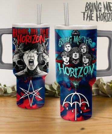 Bring Me The Horizon Music Custom Stanley Quencher 40Oz Stainless Steel