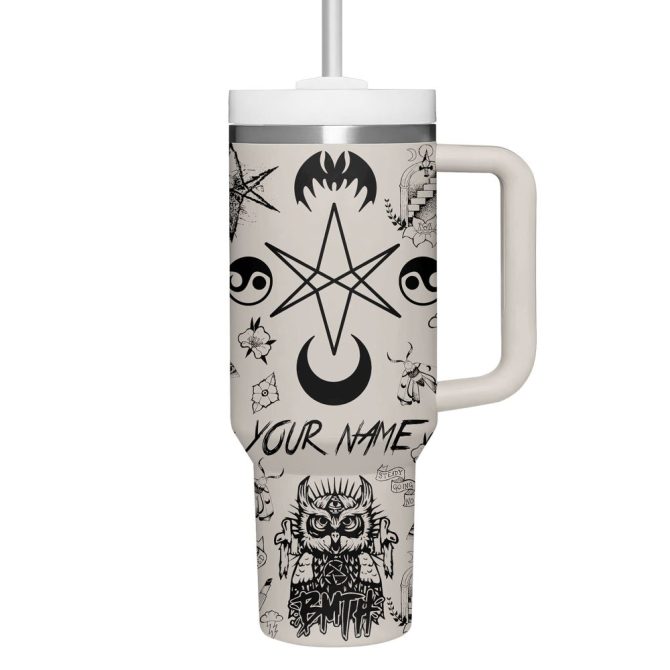 Bring Me The Horizon Music Custom Stanley Quencher 40Oz Stainless Steel Tumbler - Image 3