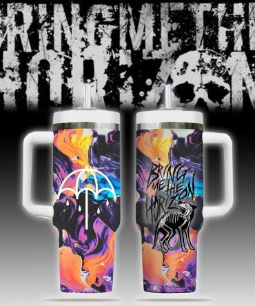 Bring Me The Horizon Music Custom Stanley Quencher 40Oz Stainless Steel Tumbler