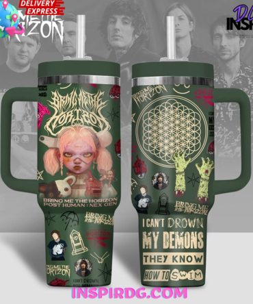 Bring Me The Horizon Music Custom Stanley Quencher 40Oz Stainless Steel Tumbler