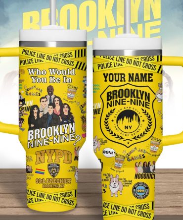 Brooklyn Nine-Nine Tv Series Custom Stanley Quencher 40Oz Stainless Steel Tumbler