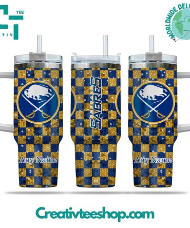 Buffalo Sabres Nhl Custom Stanley Quencher 40Oz Stainless Steel Tumbler With Handle