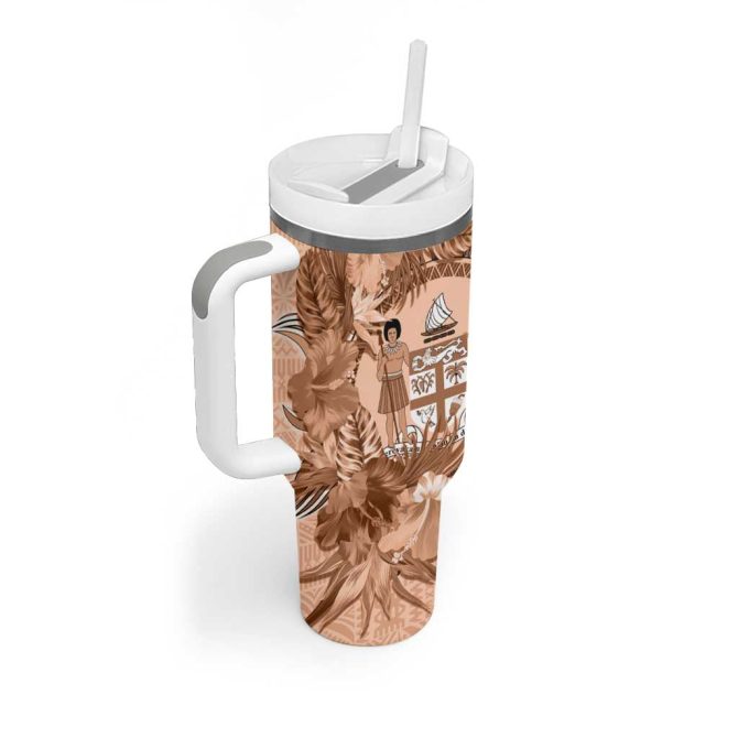 Bula Fiji Islands Custom Stanley Quencher 40Oz Stainless Steel Tumbler - Image 2