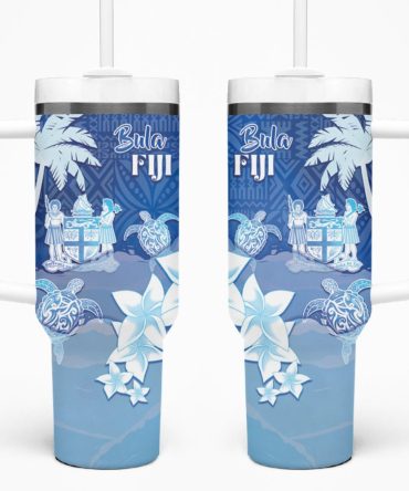 Bula Fiji Islands Custom Stanley Quencher 40Oz Stainless Steel Tumbler