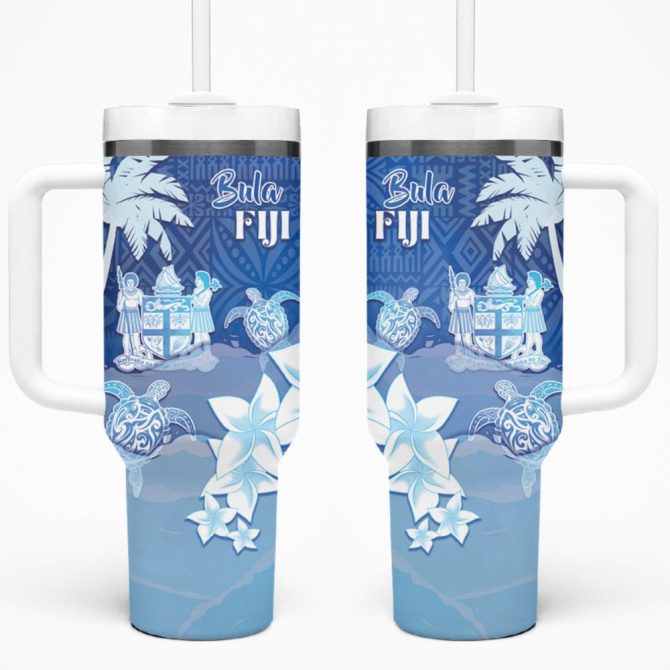 Bula Fiji Islands Custom Stanley Quencher 40Oz Stainless Steel Tumbler