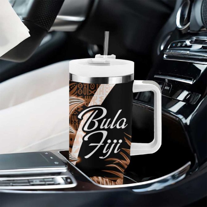 Bula Fiji Islands Custom Stanley Quencher 40Oz Stainless Steel Tumbler - Image 8