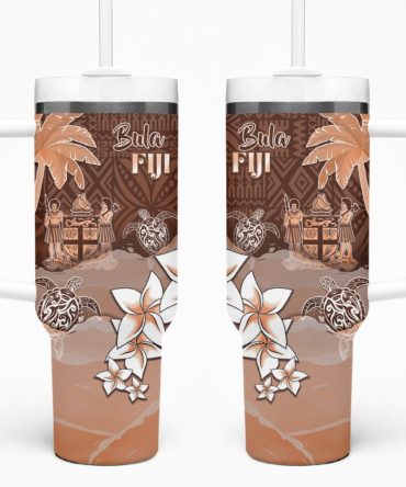 Bula Fiji Islandscustom Stanley Quencher 40Oz Stainless Steel Tumbler