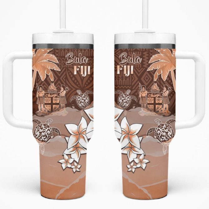 Bula Fiji Islandscustom Stanley Quencher 40Oz Stainless Steel Tumbler