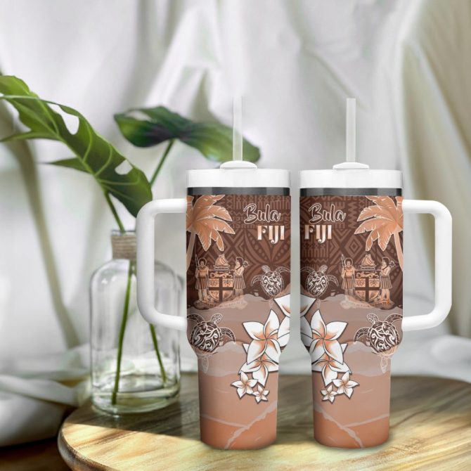 Bula Fiji Islandscustom Stanley Quencher 40Oz Stainless Steel Tumbler - Image 10