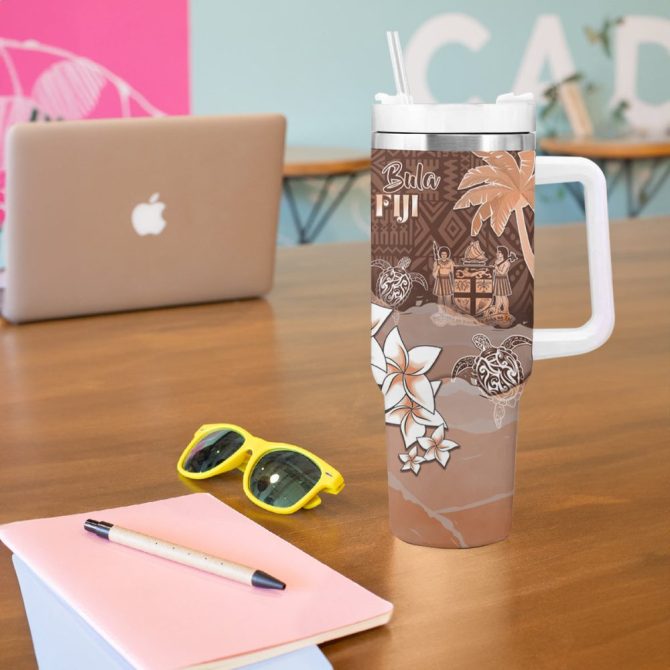 Bula Fiji Islandscustom Stanley Quencher 40Oz Stainless Steel Tumbler - Image 6