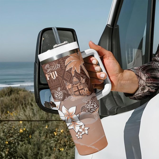 Bula Fiji Islandscustom Stanley Quencher 40Oz Stainless Steel Tumbler - Image 8