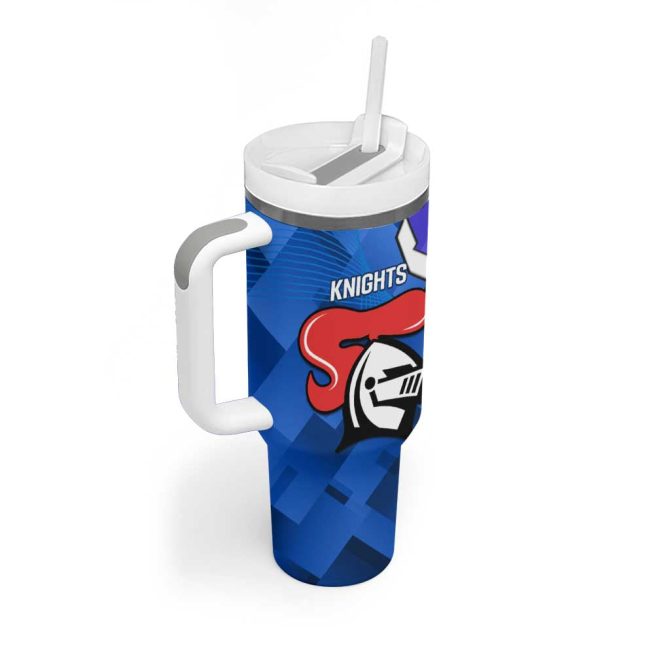 Bulldogs And Knights Rugby 2025 Dynamic Style Custom Stanley Quencher 40Oz Stainless Steel Tumbler With Handle - Image 3