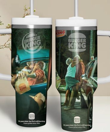 Burger King Food Custom Stanley Quencher 40Oz Stainless Steel