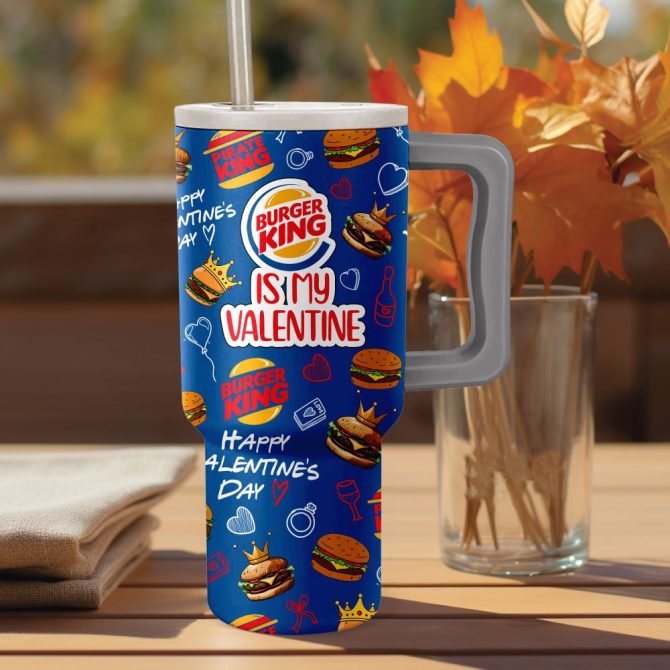 Burger King Food Custom Stanley Quencher 40Oz Stainless Steel - Image 2