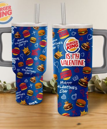 Burger King Food Custom Stanley Quencher 40Oz Stainless Steel
