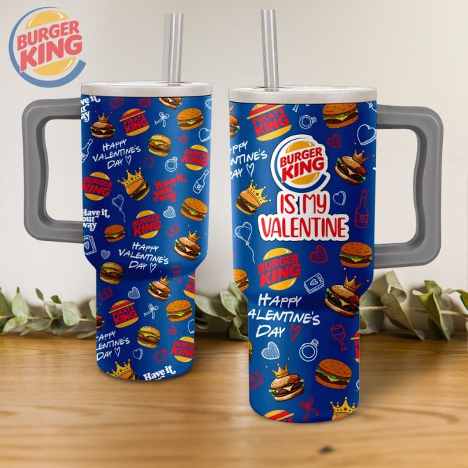 Burger King Food Custom Stanley Quencher 40Oz Stainless Steel