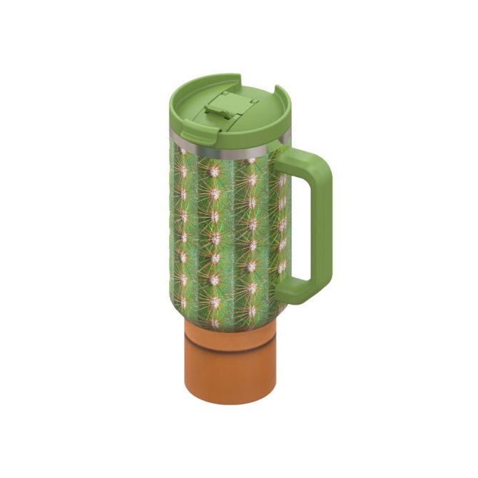 Cactus Custom Stanley Quencher 40Oz Stainless Steel Tumbler - Image 3