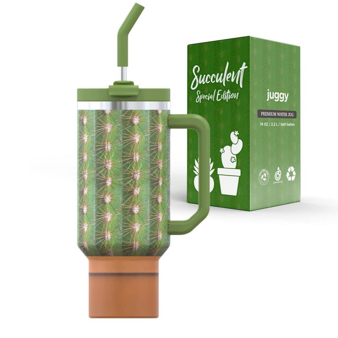 Cactus Custom Stanley Quencher 40Oz Stainless Steel Tumbler