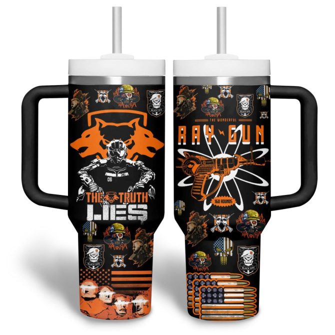 Call Of Duty Games Custom Stanley Quencher 40Oz Stainless Steel Tumbler With Handle
