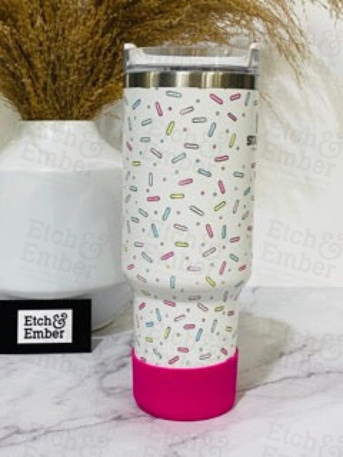 Candy Custom Stanley Quencher 40Oz Stainless Steel Tumbler - Image 3