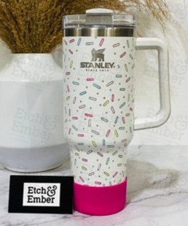 Candy Custom Stanley Quencher 40Oz Stainless Steel Tumbler