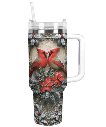 Cardinal Harmony Custom Stanley Quencher 40Oz Stainless Steel Tumbler With Handle