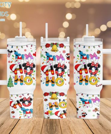 Cartoon Characters Disney Custom Stanley Quencher 40Oz Stainless Steel Tumbler With Handle