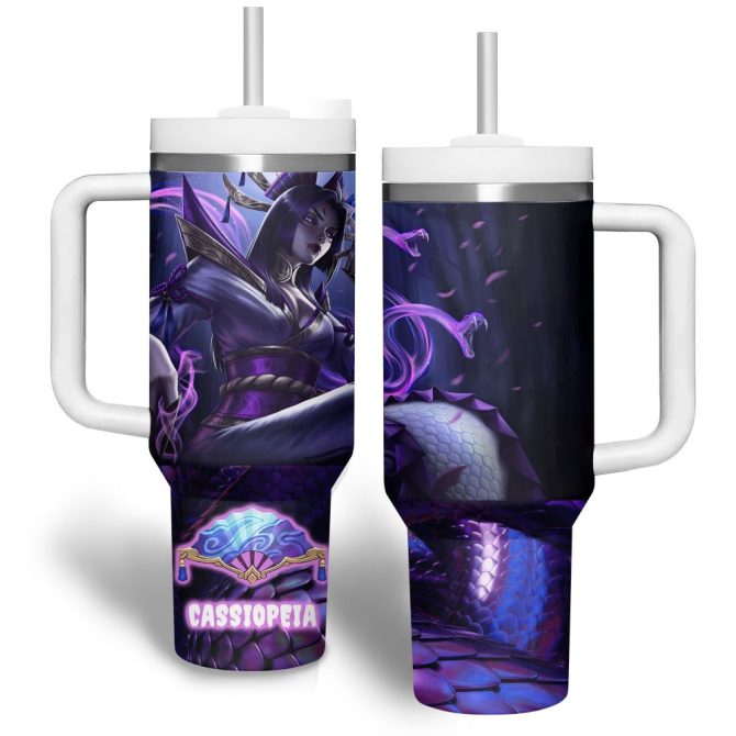 Cassiopeia Games Custom Stanley Quencher 40Oz Stainless Steel Tumbler - Image 3