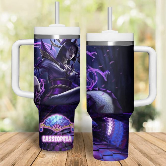 Cassiopeia Games Custom Stanley Quencher 40Oz Stainless Steel Tumbler - Image 4