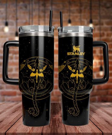 Celestial Tairn And Andarna Fourth Wing Custom Stanley Quencher 40Oz Stainless Steel Tumbler With Handle
