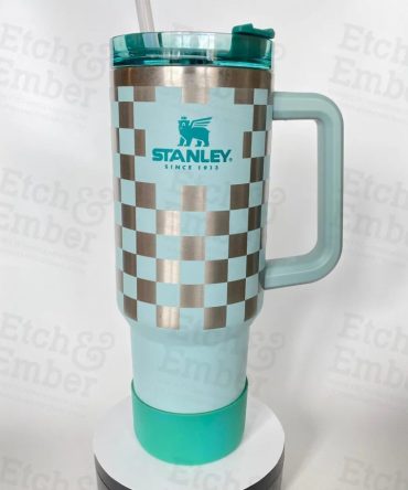 Checkers Custom Stanley Quencher 40Oz Stainless Steel Tumbler