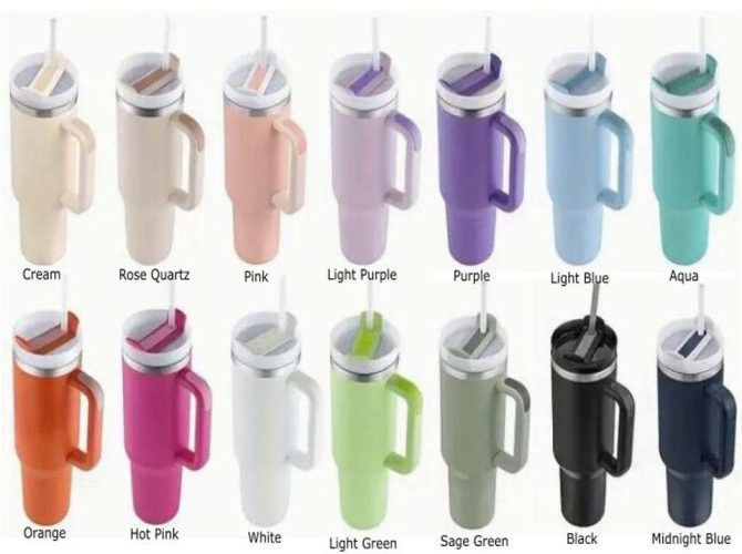 Cheer Mom Custom Stanley Quencher 40Oz Stainless Steel Tumbler - Image 6