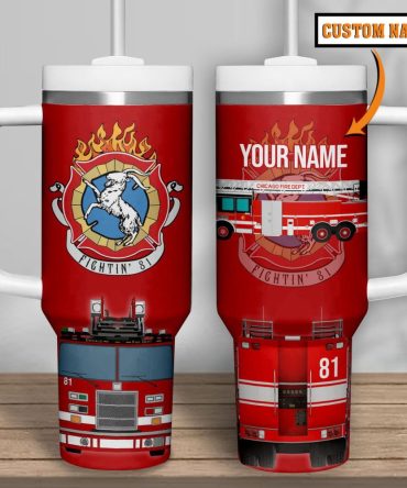 Chicago Fire Movies Custom Stanley Quencher 40Oz Stainless Steel Tumbler