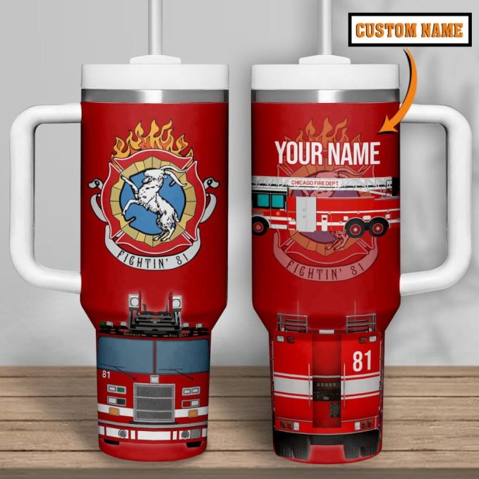 Chicago Fire Movies Custom Stanley Quencher 40Oz Stainless Steel Tumbler