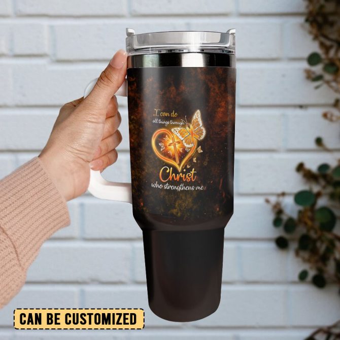 Christian Custom Stanley Quencher 40Oz Stainless Steel Tumbler With Handle - Image 3