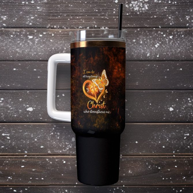 Christian Custom Stanley Quencher 40Oz Stainless Steel Tumbler With Handle - Image 2