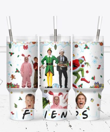 Christmas Funny Movie Tv Series Custom Stanley Quencher 40Oz Stainless Steel Tumbler With Handle