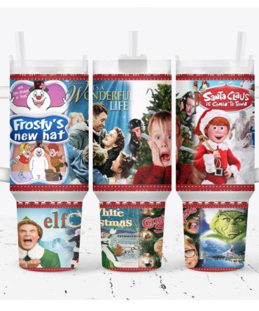 Christmas Funny Movie Tv Series Custom Stanley Quencher 40Oz Stainless Steel Tumbler With Handle