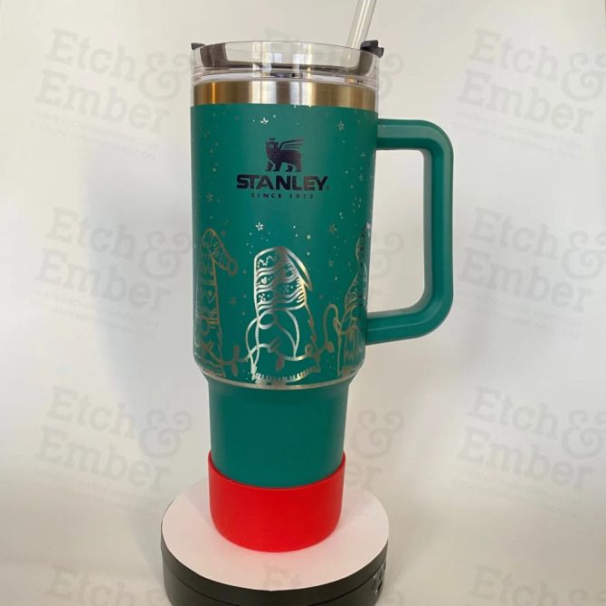 Christmas Gnomes Custom Stanley Quencher 40Oz Stainless Steel Tumbler