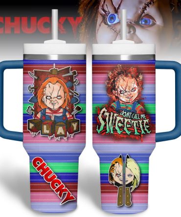 Chucky Tv Series Custom Stanley Quencher 40Oz Stainless Steel Tumbler