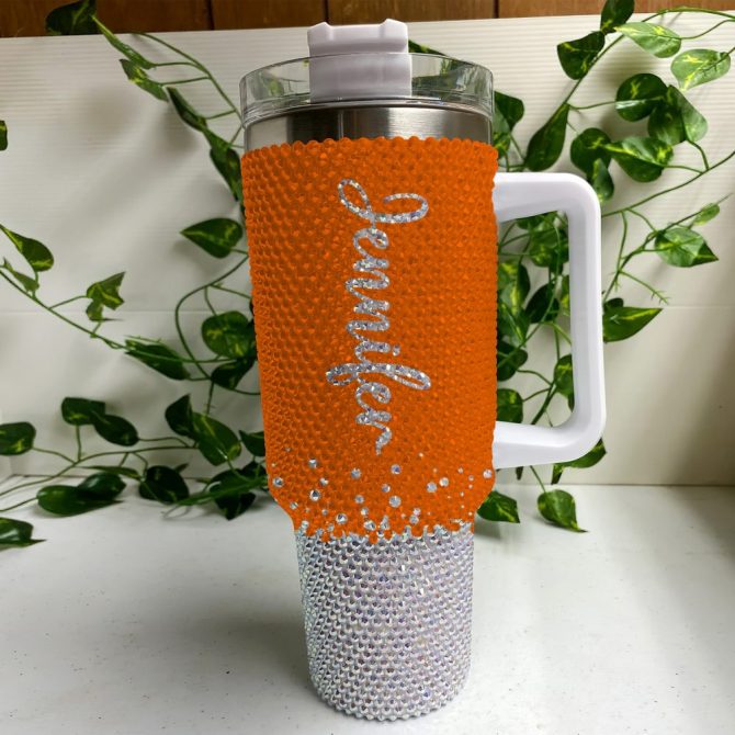 Clemson Tigers Ncaa Custom Stanley Quencher 40Oz Stainless Steel Tumbler With Handle - Image 4