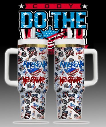 Cody Rhodes Sport Custom Stanley Quencher 40Oz Stainless Steel Tumbler